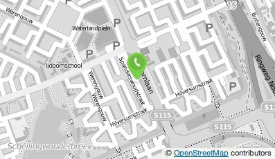 Bekijk kaart van Het Podocentrum in Amsterdam