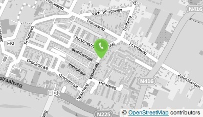 Bekijk kaart van Bouwbedrijf Bert Klomp  in Elst (Utrecht)
