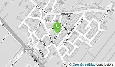 Bekijk kaart van Boomkwekerij & Hoveniersbedrijf W. Hoekstra in Drogeham