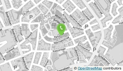 Bekijk kaart van Eetcafe Parkstraat 22 in Den Burg