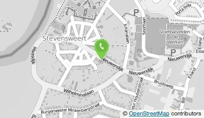 Bekijk kaart van Café Zaal De Veldpoort in Stevensweert