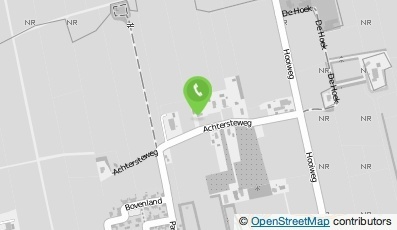 Bekijk kaart van Boomkwekerij/Tuincentrum Koos Vrieling in Roderwolde