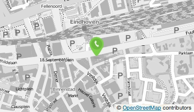 Bekijk kaart van SIA Belet in Eindhoven