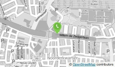 Bekijk kaart van H. Nagtegaal Stucadoorsbedrijf  in Leiden