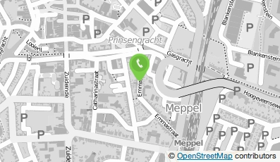 Bekijk kaart van Vermakelaar in Meppel