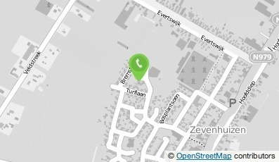 Bekijk kaart van Jacedo B.V. in Zevenhuizen (Groningen)
