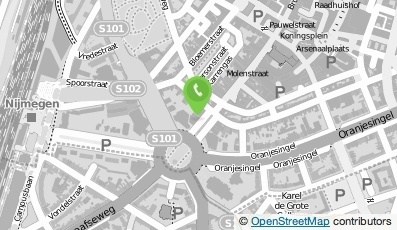 Bekijk kaart van Tijdschriftenhandel van A t/m Z in Nijmegen