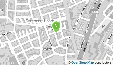 Bekijk kaart van Yogastudio Santpoort in Santpoort-Noord