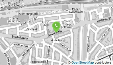 Bekijk kaart van studio Oblique in Rotterdam