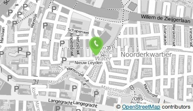 Bekijk kaart van Appels logies & advies  in Leiden