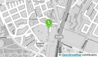 Bekijk kaart van M en D Events in Santpoort-Noord