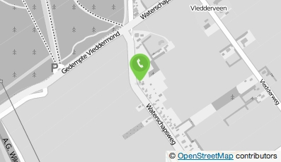 Bekijk kaart van Haarscherp in Vledderveen (Groningen)