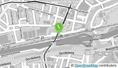 Bekijk kaart van Café 't Viaduct in Rotterdam