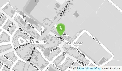 Bekijk kaart van Pannenleggersbedrijf Wiggerman  in Menaam