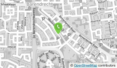 Bekijk kaart van Grillroom & Restaurant Botan in Barendrecht