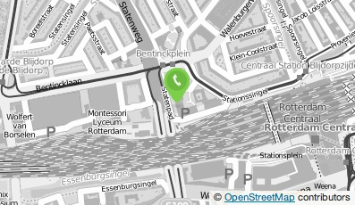 Bekijk kaart van Studio Lorier in Rotterdam