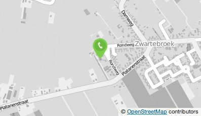 Bekijk kaart van V&W Auto's in Zwartebroek