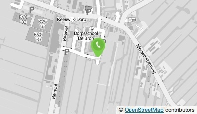 Bekijk kaart van Aad van der Werff Stukadoorsbedrijf in Reeuwijk