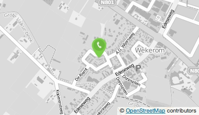 Bekijk kaart van Corné van Ee Grond & Straatwerk in Harskamp