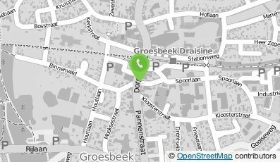 Bekijk kaart van Brasserie LaVie Groesbeek B.V. in Groesbeek