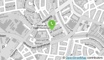 Bekijk kaart van Klussenbedrijf Haagpoort in Breda