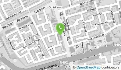 Bekijk kaart van Fysiotherapie & Fysiofit Noord in Spijkenisse