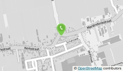 Bekijk kaart van In Den Gekroonden Hoed  in Elshout