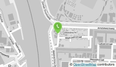Bekijk kaart van Autoschade Wielhoven in Dordrecht