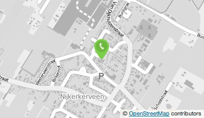 Bekijk kaart van Schildersbedrijf J. ter Burg in Nijkerkerveen
