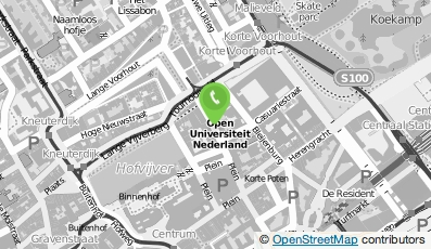 Bekijk kaart van Het Kabinet, Eten en Drinken in Den Haag