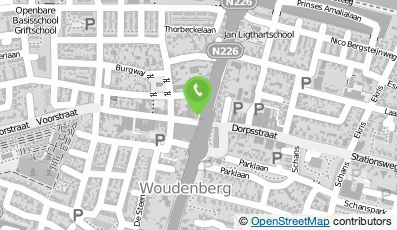 Bekijk kaart van Wombargs Poortje in Woudenberg