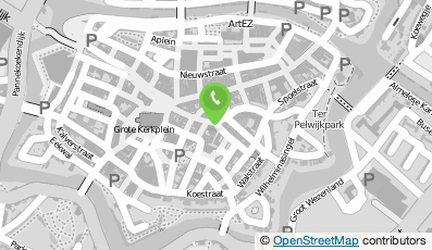 Bekijk kaart van Young Men's Shop Zwolle in Zwolle