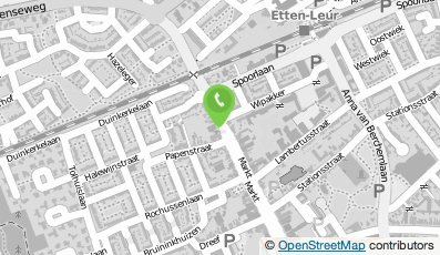 Bekijk kaart van D.P. Etten-Leur B.V. in Etten-Leur