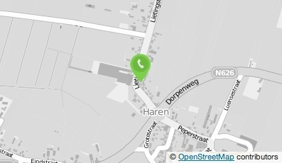 Bekijk kaart van van Renswoude Dakdekkersbedr. & Bouwbedrijf in Haren (Noord-Brabant)