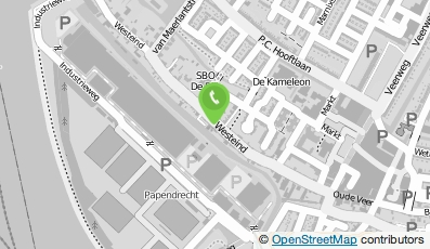 Bekijk kaart van Westend Projects in Papendrecht