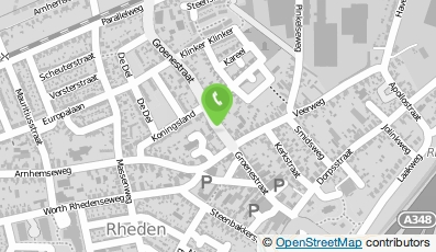 Bekijk kaart van Babyshower planner Kiekeboe in Rheden