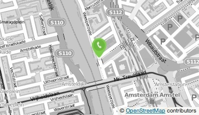 Bekijk kaart van Restaurant Vandemarkt in Amsterdam