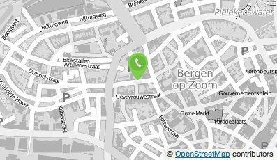 Bekijk kaart van Love4Dance in Bergen op Zoom