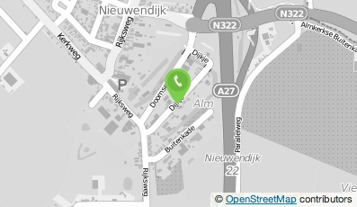 Bekijk kaart van Knip Quality Nieuwendijk in Nieuwendijk
