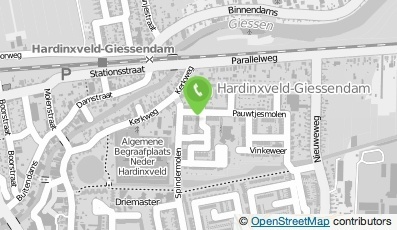 Bekijk kaart van Margefood Midden B.V. in Hardinxveld-Giessendam