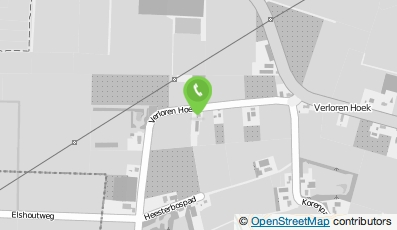 Bekijk kaart van Stoeterij De Verloren Hoek in Prinsenbeek