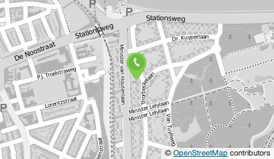 Bekijk kaart van Opera Management Support  in Santpoort-Noord