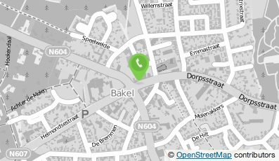 Bekijk kaart van V.O.F. Het Bakkershuys in Deurne