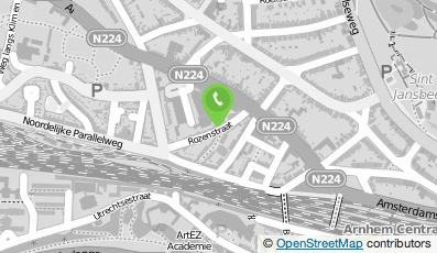 Bekijk kaart van Atelier Heijenoord in Arnhem
