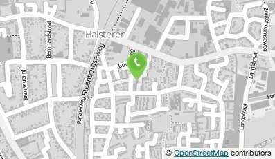Bekijk kaart van J.G.E. van den Oetelaar  in Halsteren
