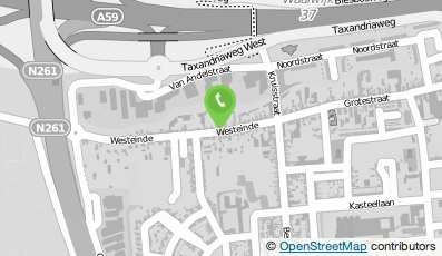 Bekijk kaart van Boebes body & fun shop in Waalwijk