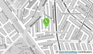 Bekijk kaart van Schilder en Onderhoudsbedrijf Knoester in Den Haag