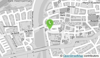 Bekijk kaart van Tandartspraktijk Het Hoge Doel B.V. in Hardenberg