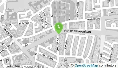 Bekijk kaart van Schuit thodn Acc.knt. Kub. Roosendaal in Roosendaal