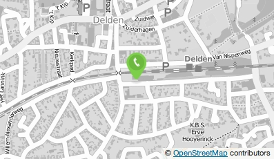 Bekijk kaart van Gasterij 't Oaldershoes in Delden